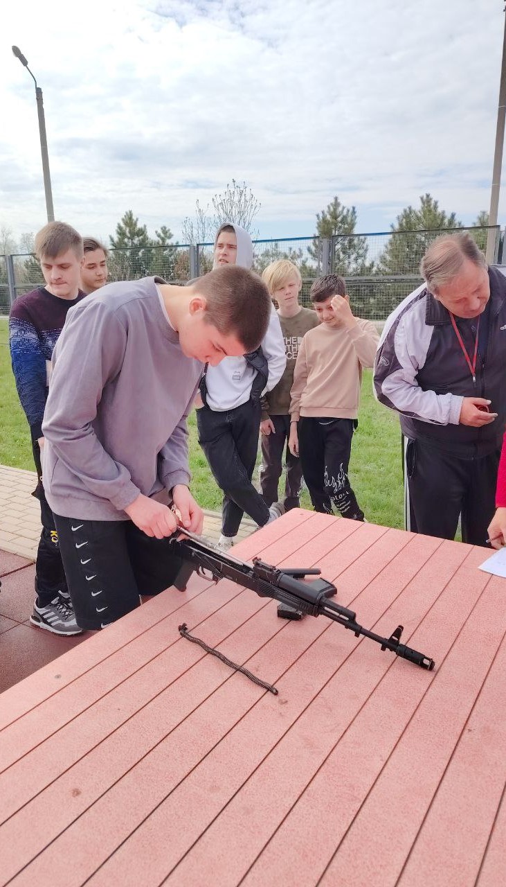 Спартакиада молодежи допризывного возраста в рамках популяризации ГТО..
